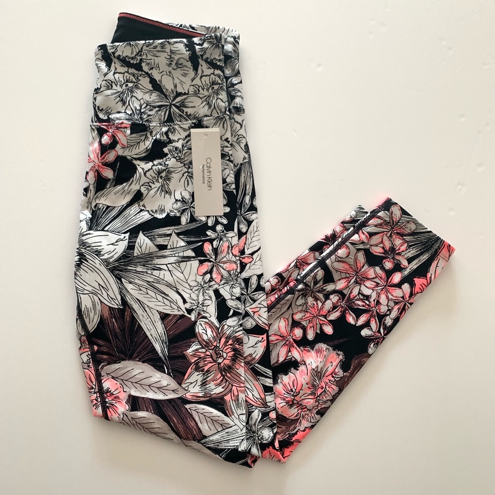 NWT CALVIN KLEIN Performance workout leggings, sm